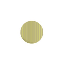 Summer Sand Color Yellow Stripes Pattern 1  Mini Buttons