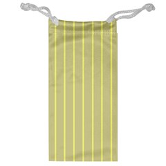 Summer Sand Color Yellow Stripes Pattern Jewelry Bags