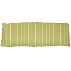 Summer Sand Color Yellow Stripes Pattern Body Pillow Case (dakimakura)