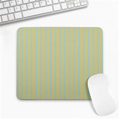 Summer Sand Color Blue Stripes Pattern Large Mousepads