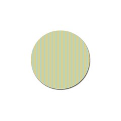 Summer Sand Color Blue Stripes Pattern Golf Ball Marker (4 Pack) by picsaspassion