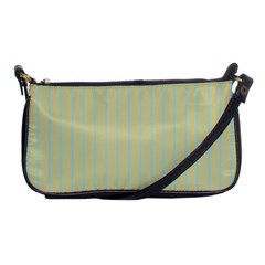 Summer Sand Color Blue Stripes Pattern Shoulder Clutch Bags by picsaspassion