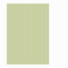 Summer Sand Color Blue Stripes Pattern Small Garden Flag (two Sides)