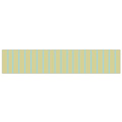 Summer Sand Color Blue Stripes Pattern Flano Scarf (small)