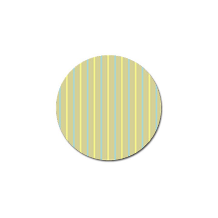 Summer sand color blue and yellow stripes pattern Golf Ball Marker (10 pack)