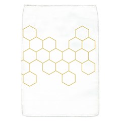 Honeycomb Pattern Graphic Design Removable Flap Cover (s)