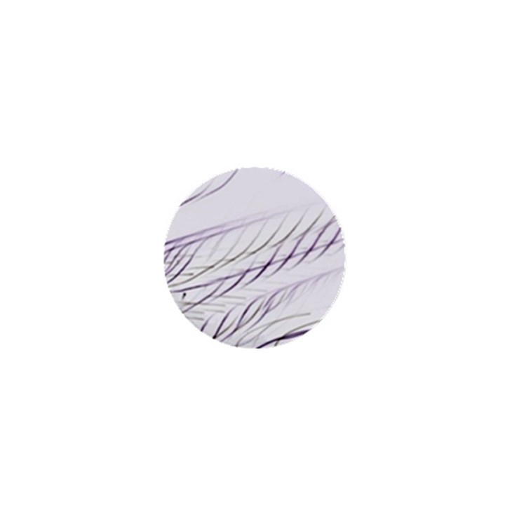 Lilac stripes 1  Mini Buttons