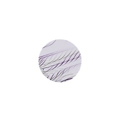 Lilac stripes 1  Mini Magnets