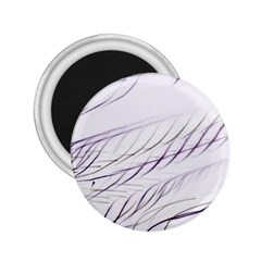 Lilac stripes 2.25  Magnets