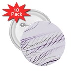 Lilac stripes 2.25  Buttons (10 pack)  Front