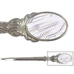 Lilac stripes Letter Openers