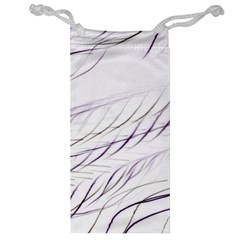 Lilac stripes Jewelry Bags