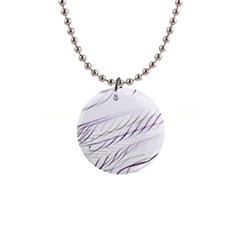 Lilac stripes Button Necklaces