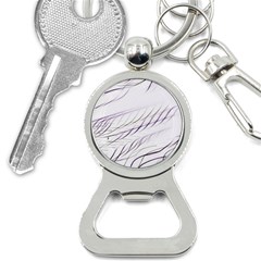 Lilac stripes Bottle Opener Key Chains