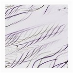 Lilac stripes Medium Glasses Cloth (2-Side) Front