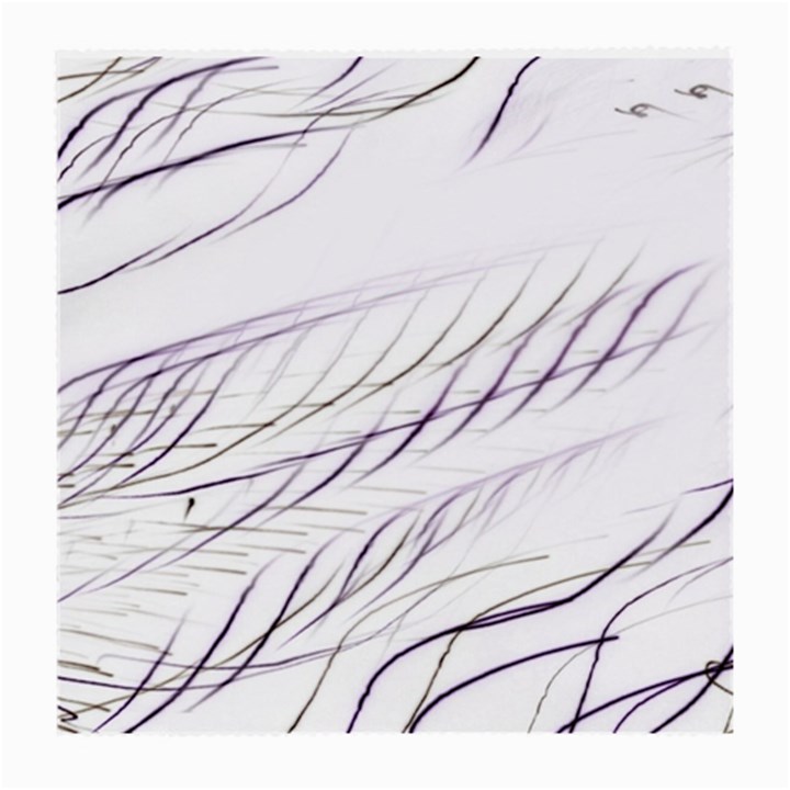 Lilac stripes Medium Glasses Cloth (2-Side)