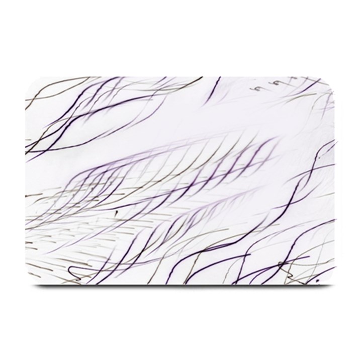 Lilac stripes Plate Mats