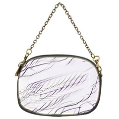 Lilac stripes Chain Purses (One Side) 