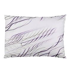 Lilac stripes Pillow Case