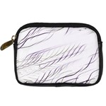 Lilac stripes Digital Camera Cases Front