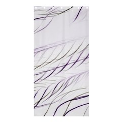 Lilac stripes Shower Curtain 36  x 72  (Stall) 