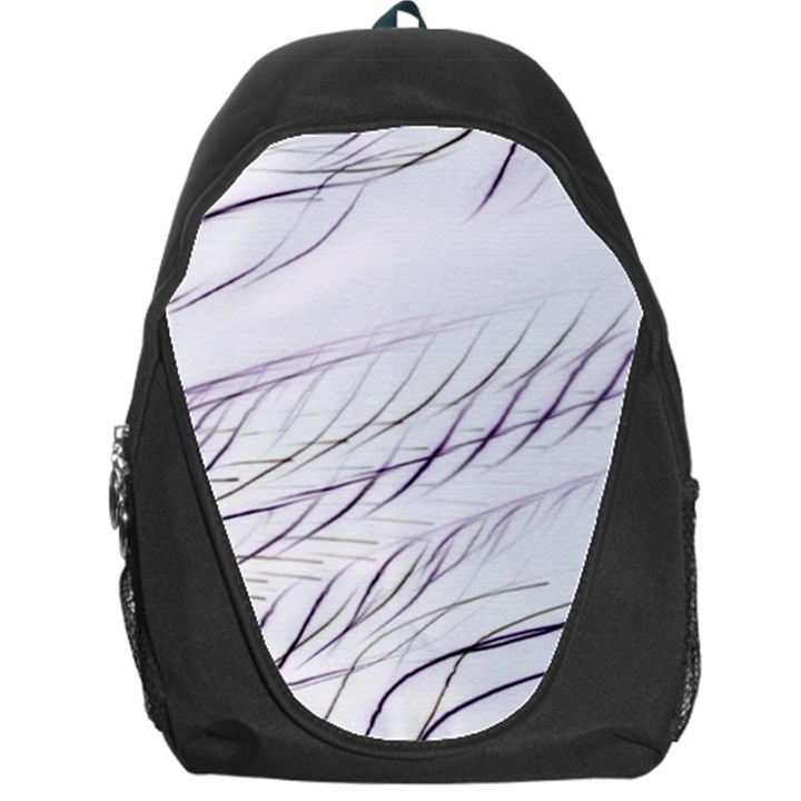 Lilac stripes Backpack Bag