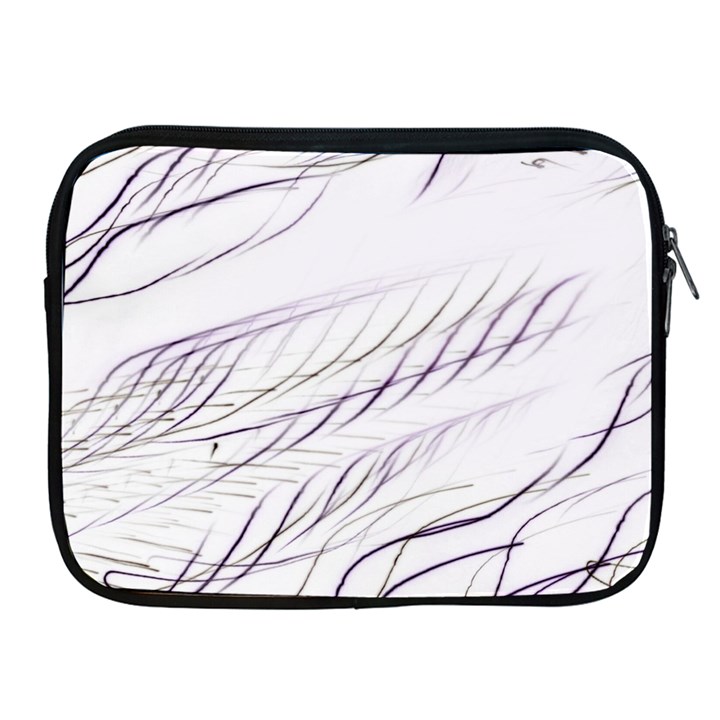 Lilac stripes Apple iPad 2/3/4 Zipper Cases