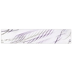 Lilac Stripes Flano Scarf (small) by picsaspassion