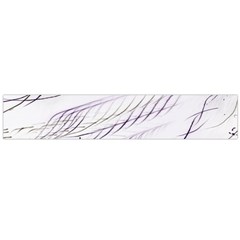 Lilac stripes Flano Scarf (Large)