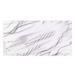 Lilac stripes Satin Shawl Front