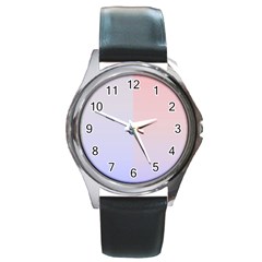 Colorful Colors Round Metal Watch