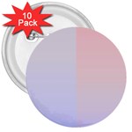 Colorful colors 3  Buttons (10 pack)  Front