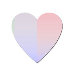 Colorful Colors Heart Magnet