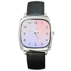 Colorful Colors Square Metal Watch