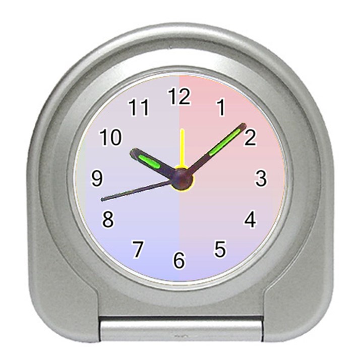 Colorful colors Travel Alarm Clocks