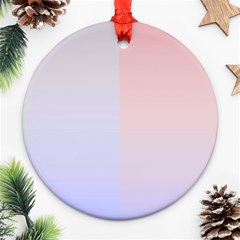 Colorful Colors Round Ornament (two Sides) 