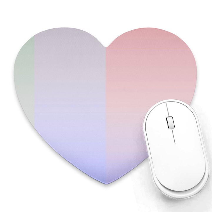 Colorful colors Heart Mousepads