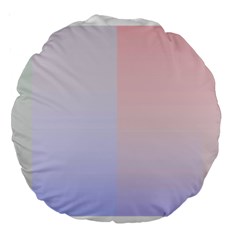 Colorful Colors Large 18  Premium Round Cushions