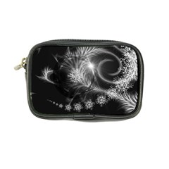 Silver Feather And Ball Decoration Coin Purse