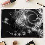 Silver feather and ball decoration Cosmetic Bag (XXL)  Back