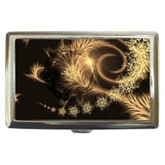 Golden Feather And Ball Decoration Cigarette Money Cases