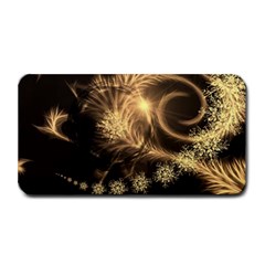 Golden Feather And Ball Decoration Medium Bar Mats