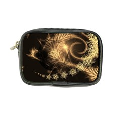 Golden Feather And Ball Decoration Coin Purse