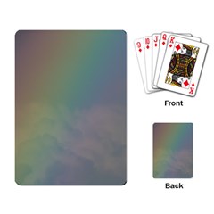 Between The Rainbow Playing Card