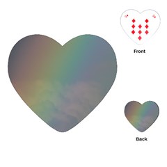 Between The Rainbow Playing Cards (heart) 