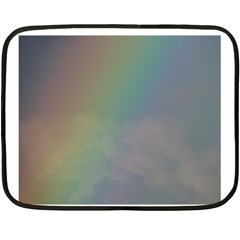 Between The Rainbow Fleece Blanket (mini)