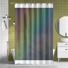 Between The Rainbow Shower Curtain 48  X 72  (small) 