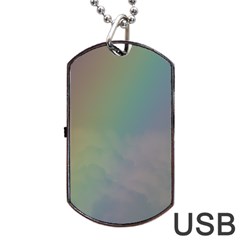 Between The Rainbow Dog Tag Usb Flash (one Side)