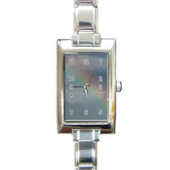 Rainbow In The Sky Rectangle Italian Charm Watch by picsaspassion