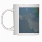 Rainbow in the sky White Mugs Left